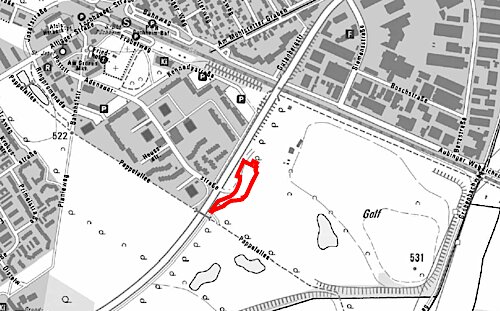 1. Änderung des Bebauungsplanes Nr. 53 „Minigolf“ – Bekanntmachung des Satzungsbeschlusses